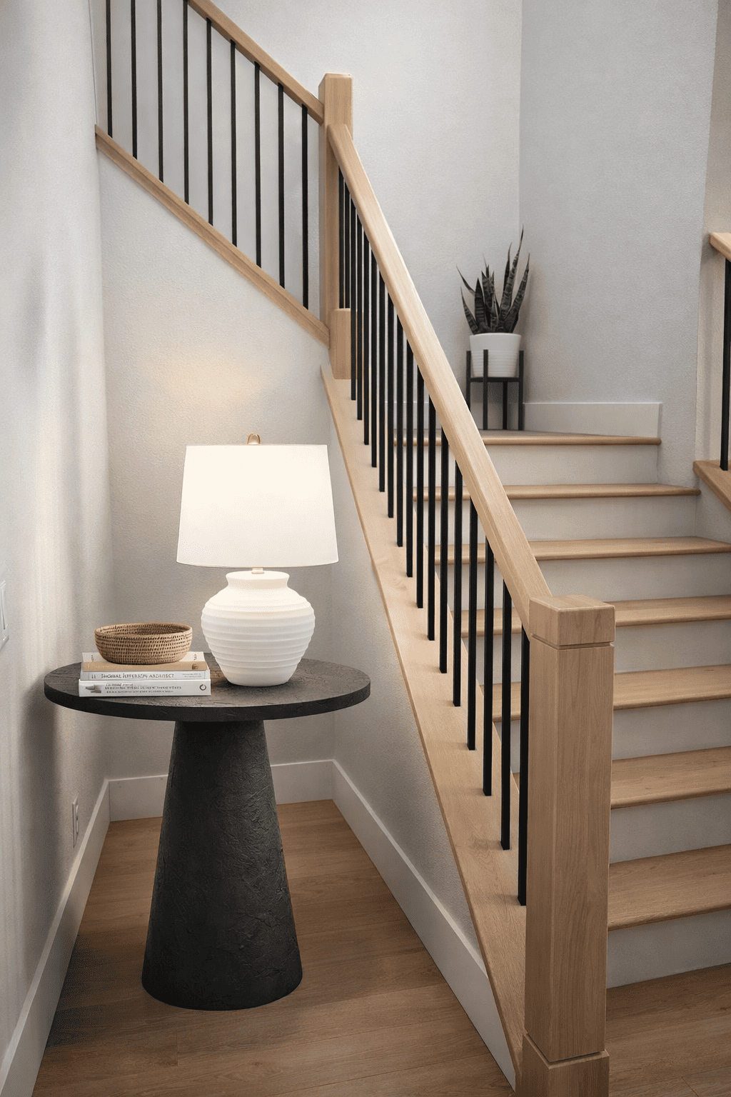 How to fill an awkward nook in your stairwell